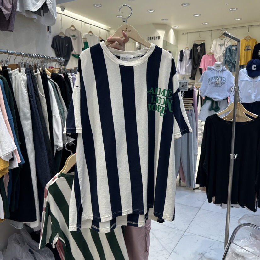 REPLAY韓國代購女士新品職業熱賣推薦25春夏時尚人氣休閑T恤REPLAYT恤圖色3
