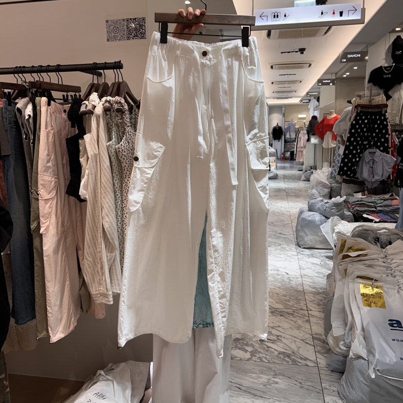 LOVE PULL東大門實拍女裝新品時尚25春夏職業休閑褲工裝褲LOVE PULL休閑褲