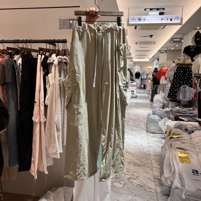 LOVE PULL東大門實拍女裝新品時尚25春夏職業休閑褲工裝褲LOVE PULL休閑褲圖色2