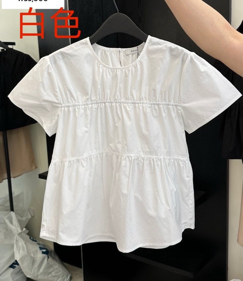 MOANI韓國直郵女士新品真品推薦職業休閑時尚熱賣襯衫蕾絲衫MOANI襯衫/蕾絲衫