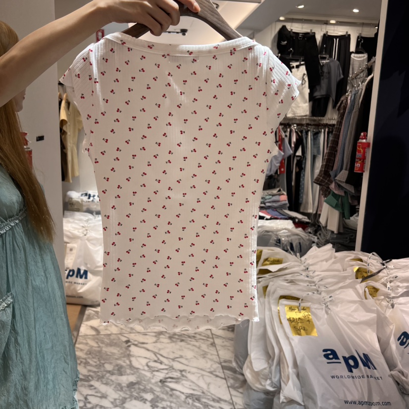 LOVE PULL東大門實拍女裝新品職業時尚人氣休閑25春夏推薦T恤LOVE PULLT恤