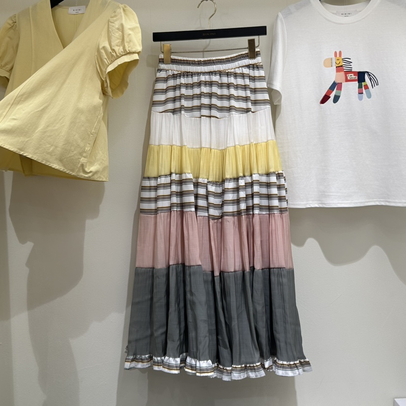 BIKINI韓國直郵女士新品職業熱賣人氣推薦時尚25春夏真品長裙BIKINI長裙