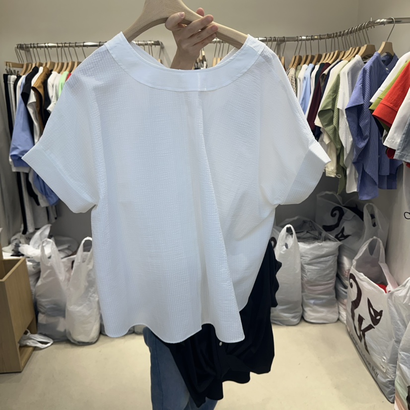 DA YLOG東大門代購女裝新品真品25春夏推薦職業襯衫蕾絲衫DA YLOG襯衫/蕾絲衫