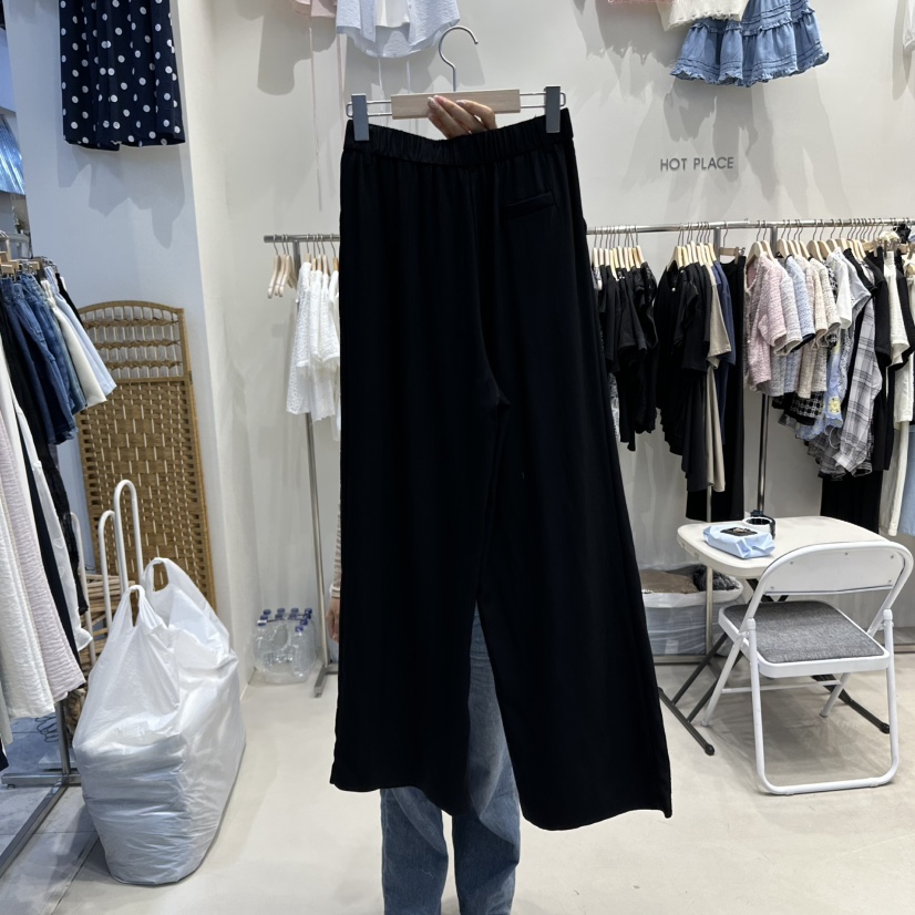 HOT PLACE韓國直郵女士新品真品推薦25春夏時尚休閑褲條紋HOT PLACE/DREAM GIRIS休閑褲