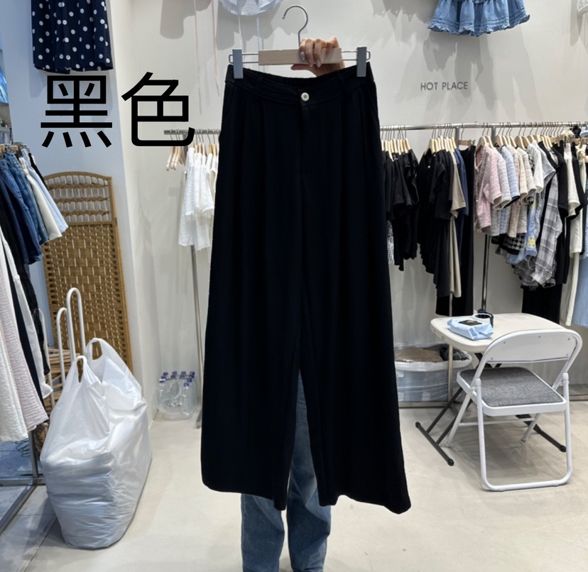 HOT PLACE韓國直郵女士新品真品推薦25春夏時尚休閑褲條紋HOT PLACE/DREAM GIRIS休閑褲圖色4
