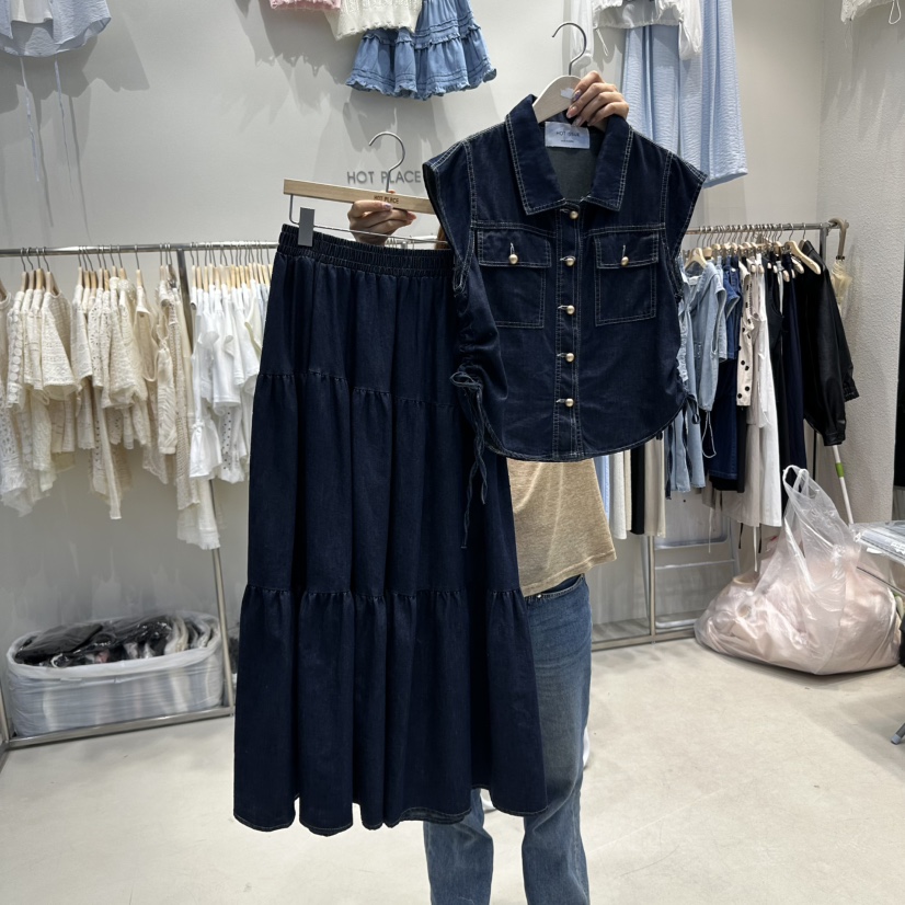 HOT PLACE東大門代購女士新款職業人氣真品套裝兩件套套裝HOT PLACE/DREAM GIRIS套裝圖色2