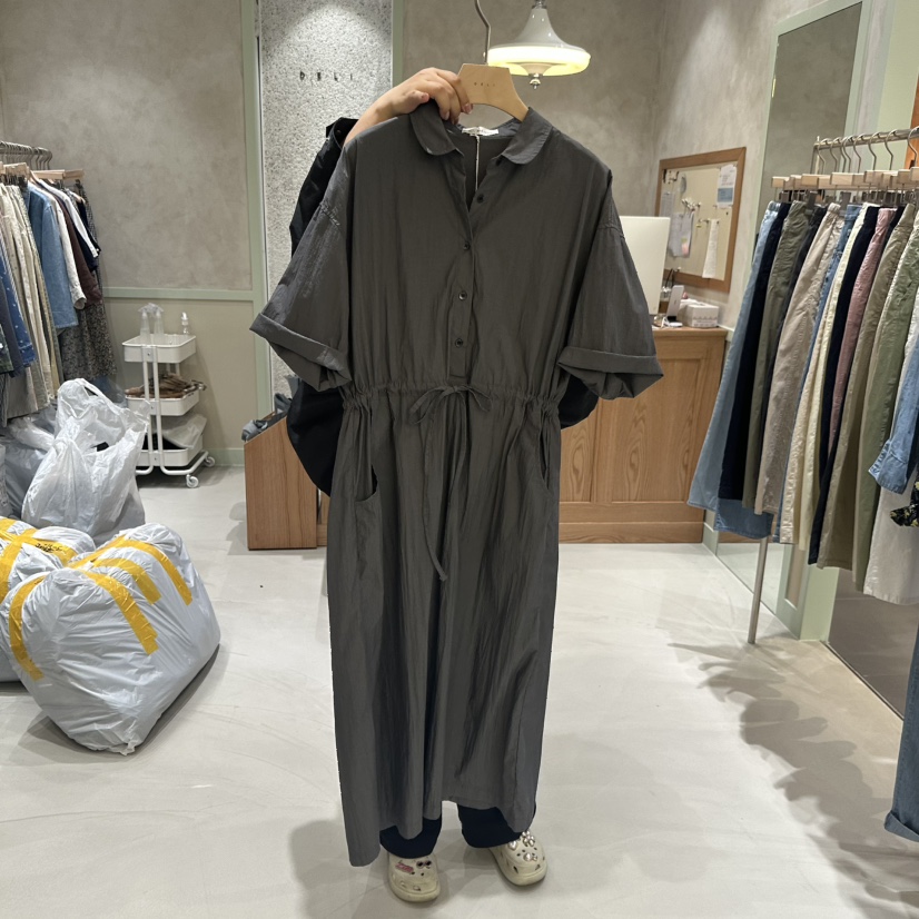 DELI JENNY東大門實拍女士新品休閑職業25春夏推薦時尚連衣裙DELI JENNY連衣裙圖色2