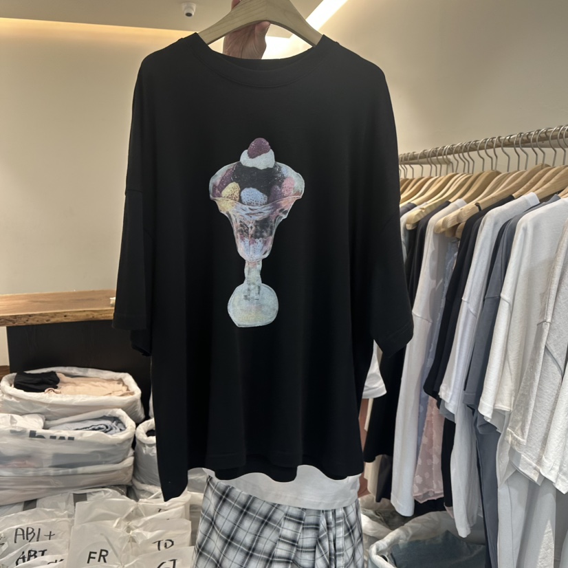 FRIC東大門實拍女裝新品職業時尚真品25春夏休閑熱賣推薦T恤FRICT恤圖色3