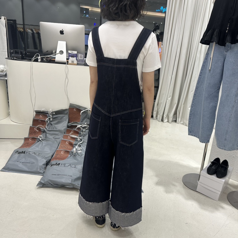TREND SELLER/G東大門代購女裝新款職業人氣休閑時尚背帶褲G/TREND SELLER背帶褲