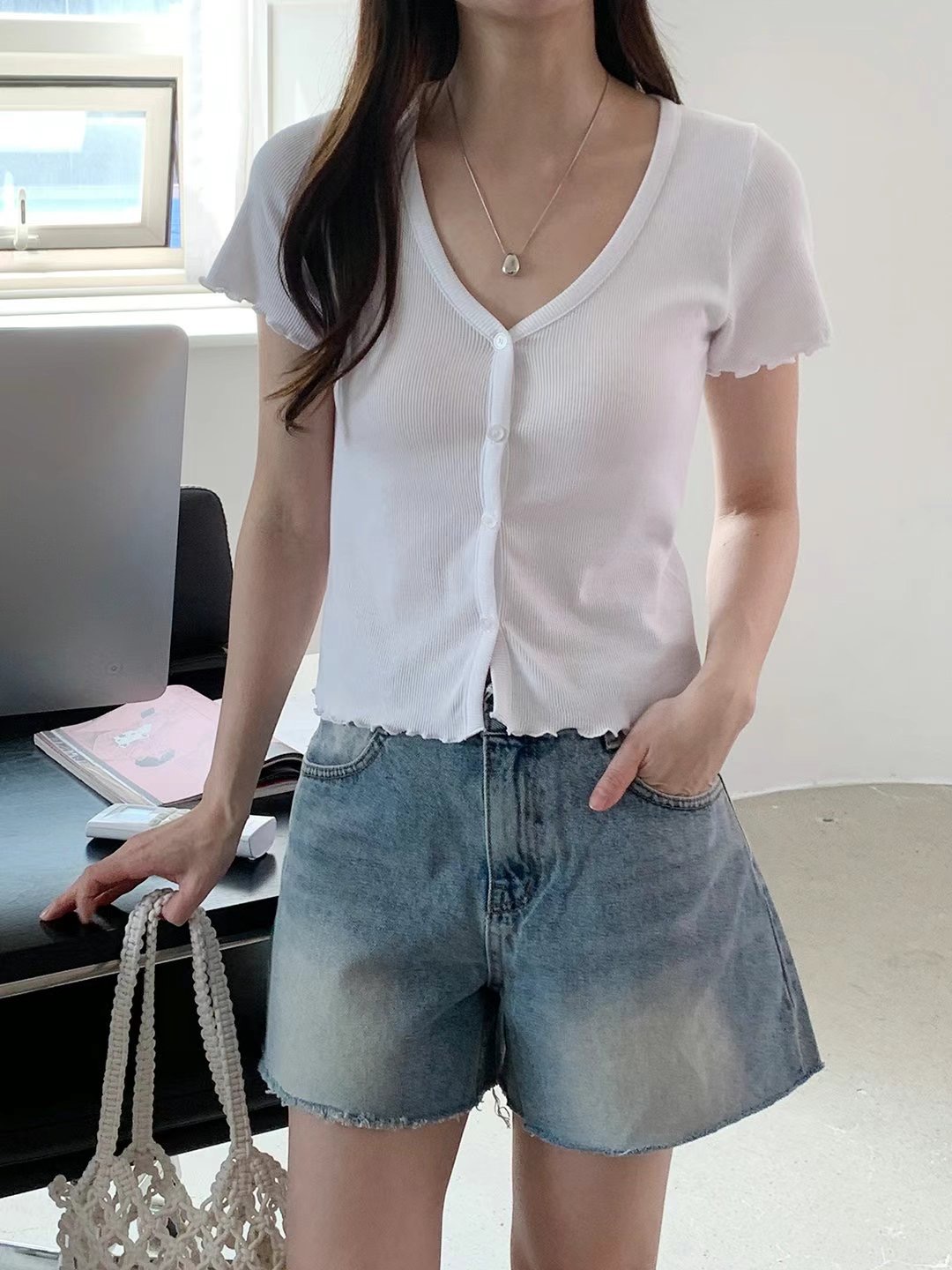 DOT BASIC東大門代購女裝新款25春夏時尚推薦休閑熱賣針織衫DOT BASIC針織衫