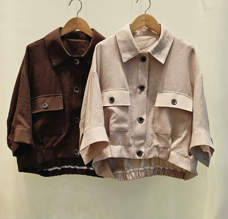 THE IN-더인-T韓國代購女士新品職業時尚25春夏推薦夾克THE IN夾克