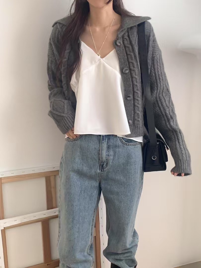 DEAR.FOREST東大門實拍女士新品職業時尚人氣休閑吊帶背心DEAR.FOREST吊帶/背心