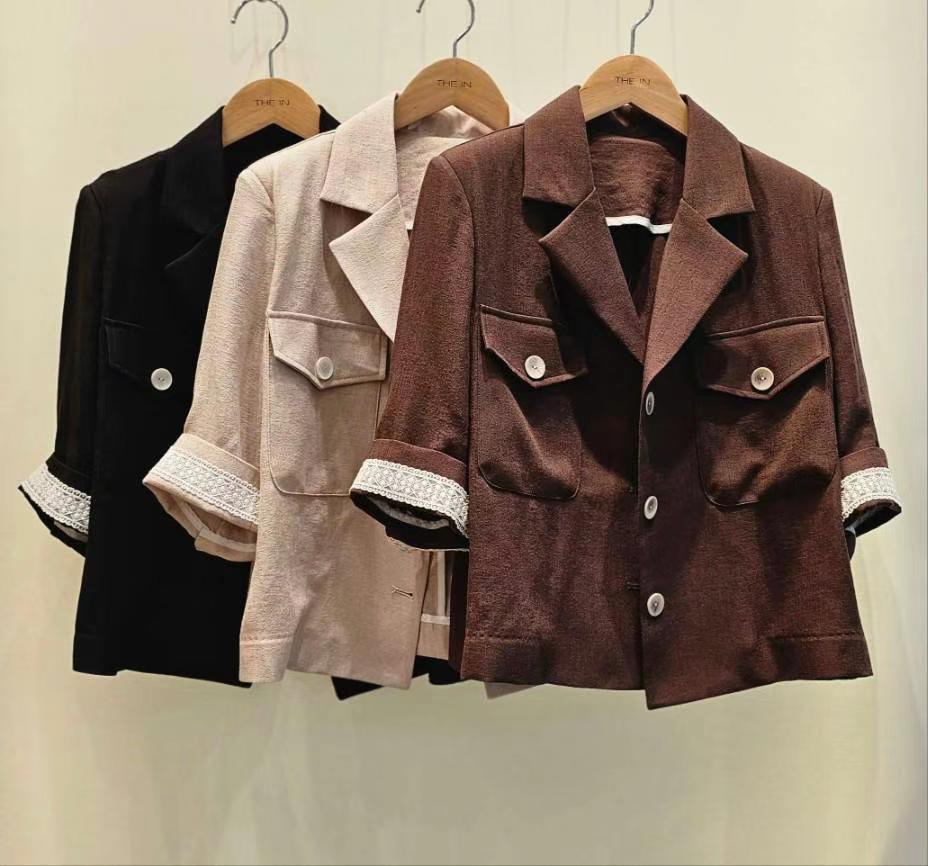 THE IN-더인-T東大門直郵女裝新品人氣休閑職業25春夏夾克THE IN夾克