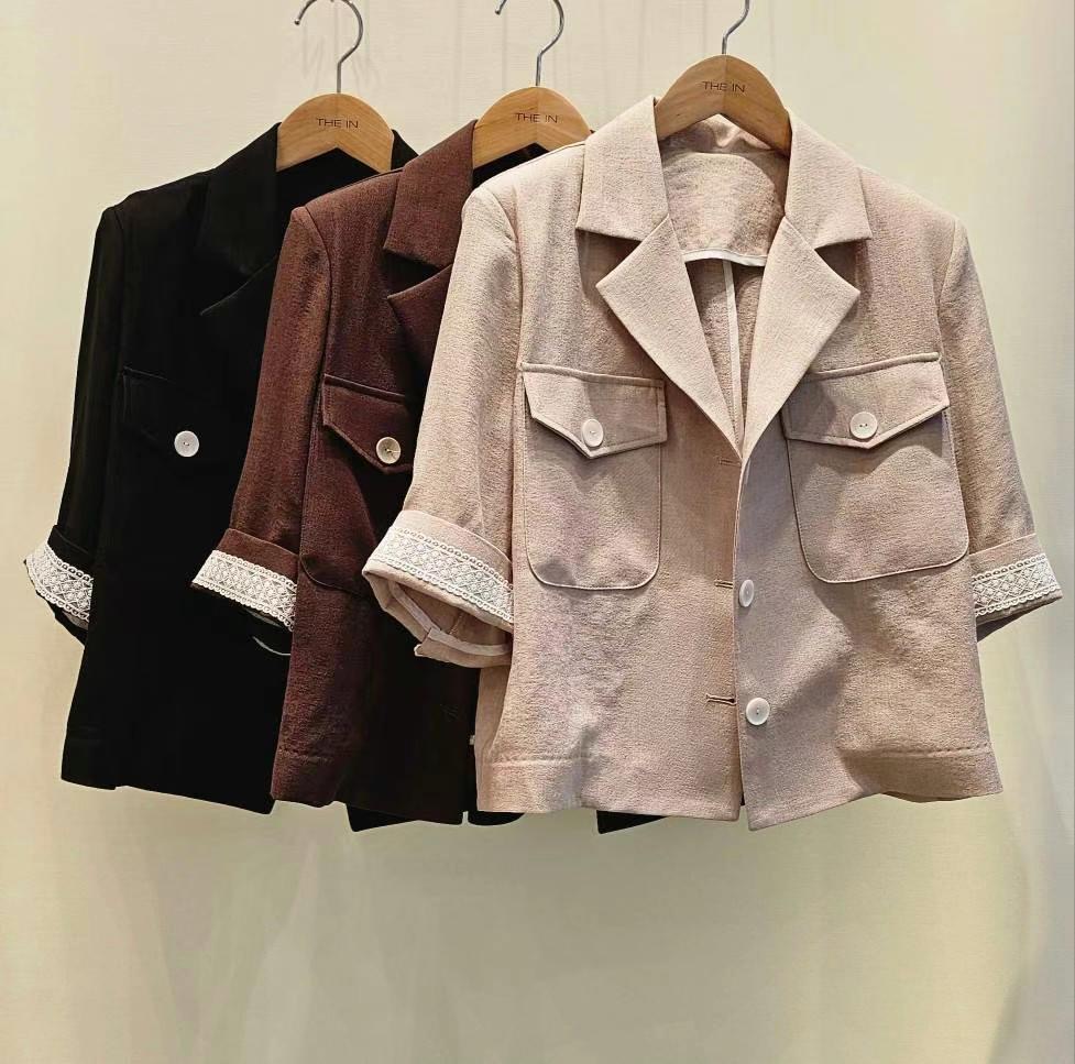 THE IN-더인-T東大門直郵女裝新品人氣休閑職業25春夏夾克THE IN夾克
