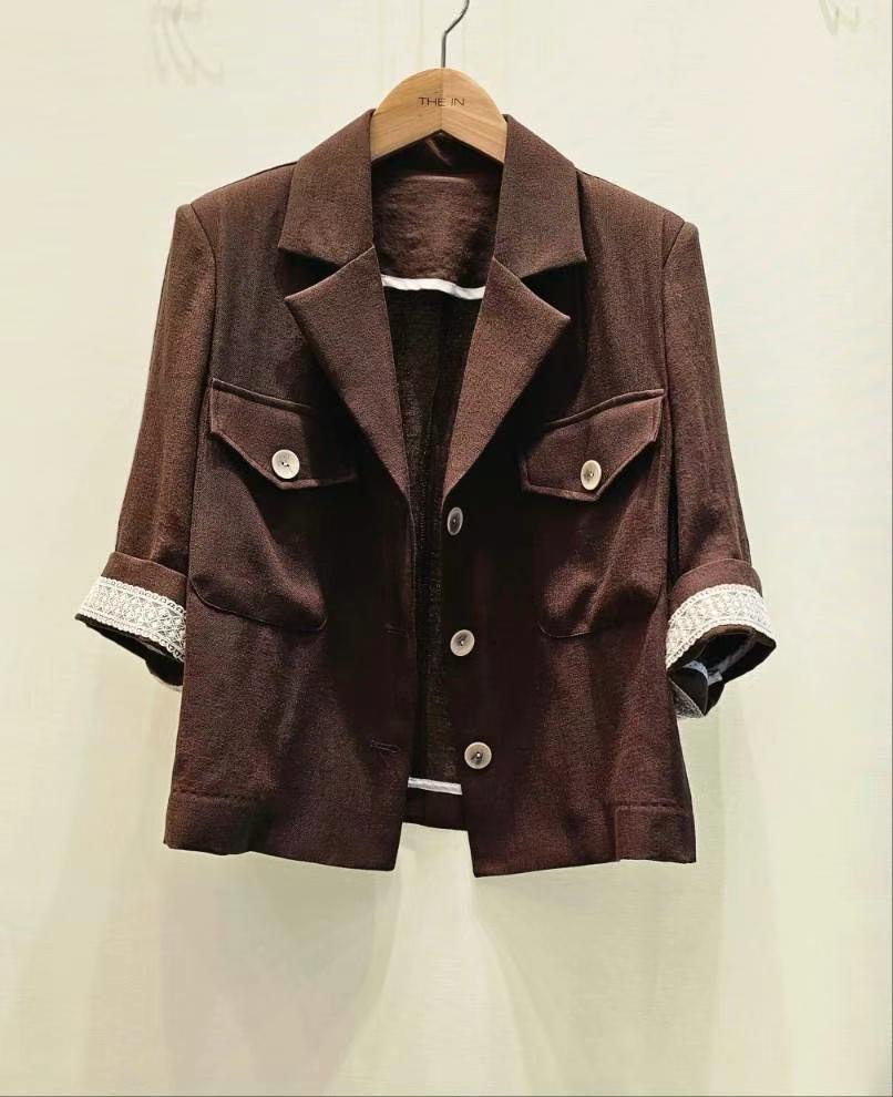 THE IN-더인-T東大門直郵女裝新品人氣休閑職業25春夏夾克THE IN夾克圖色3
