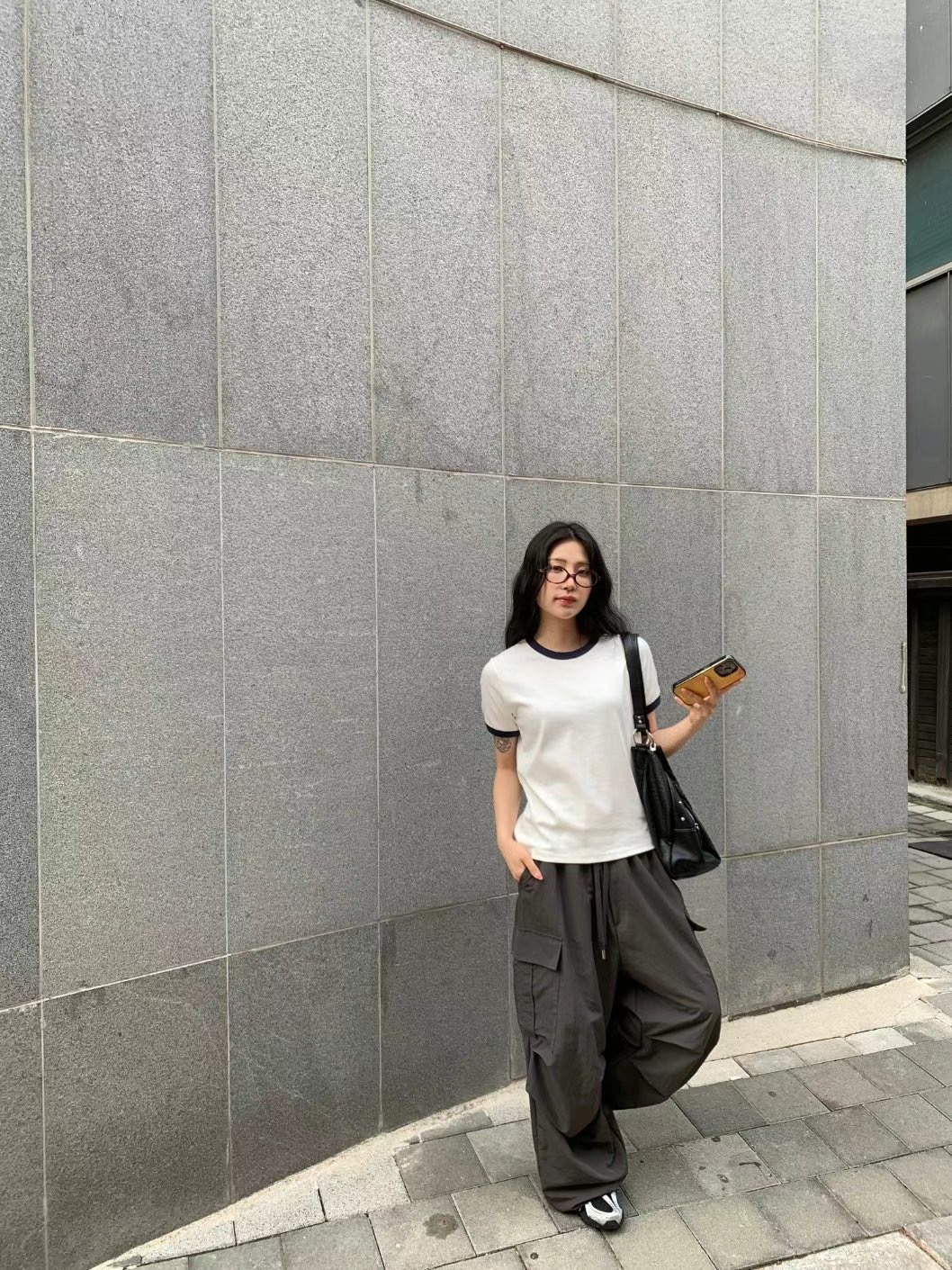 DOT BASIC東大門代購女裝新品推薦時尚真品職業25春夏T恤莫代爾DOT BASICT恤