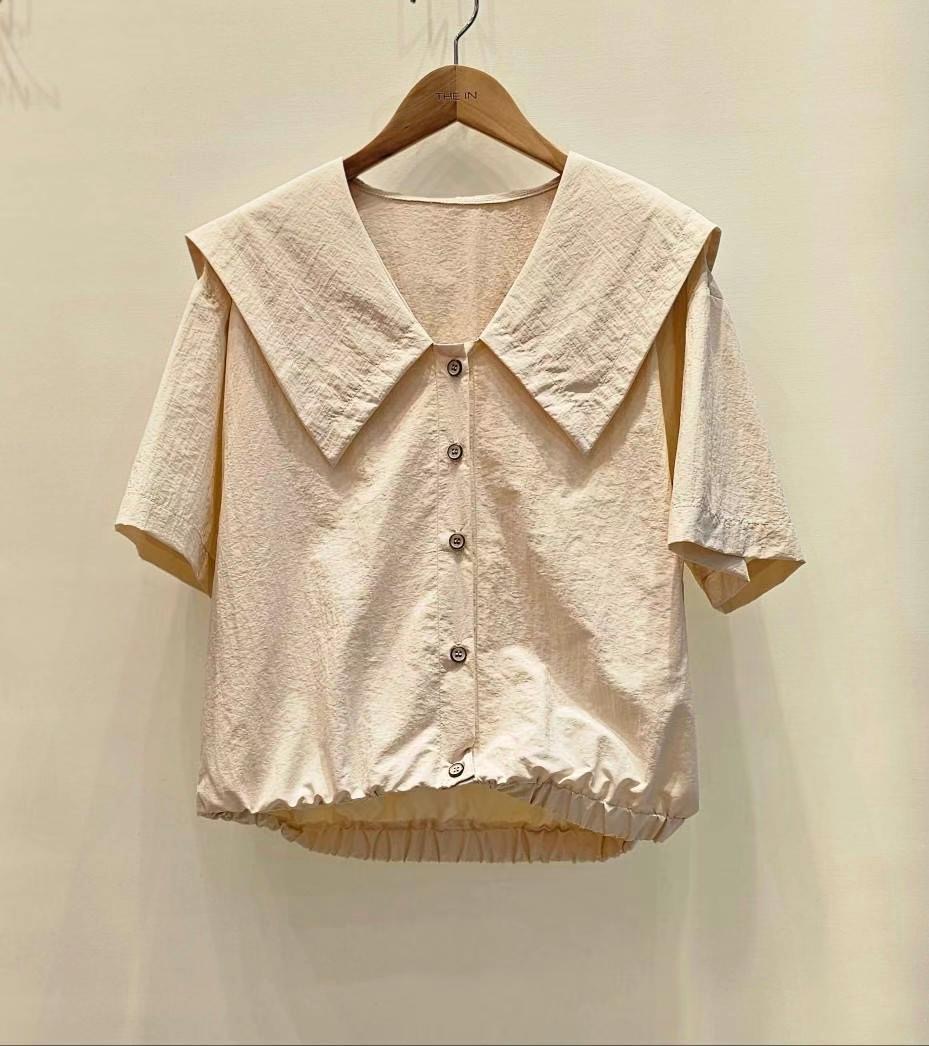 THE IN-더인-T東大門實拍女裝新品推薦休閑時尚襯衫蕾絲衫THE IN襯衫/蕾絲衫圖色2