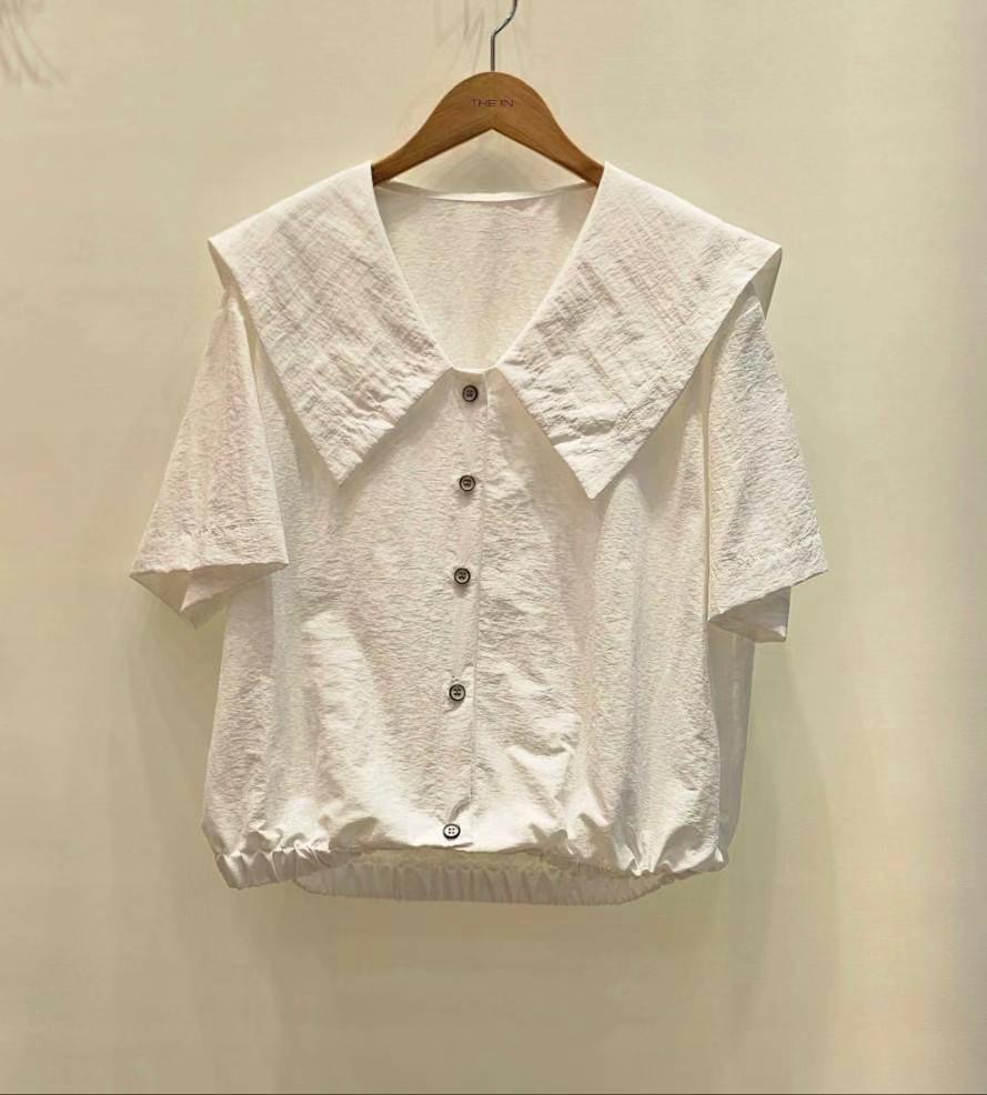 THE IN-더인-T東大門實拍女裝新品推薦休閑時尚襯衫蕾絲衫THE IN襯衫/蕾絲衫圖色3