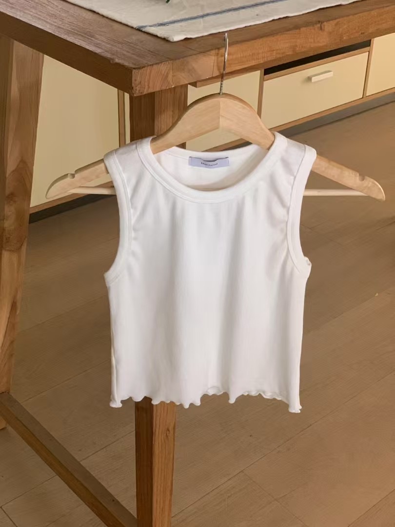 DEAR.FOREST東大門代購女裝新品職業推薦人氣休閑吊帶背心DEAR.FOREST吊帶/背心