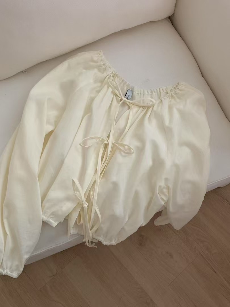 DEAR.FOREST韓國代購女裝新品人氣休閑推薦25春夏襯衫蕾絲衫DEAR.FOREST襯衫/蕾絲衫圖色2