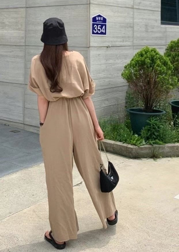 NADA東大門實拍女裝新品推薦時尚熱賣真品人氣職業25春夏連體褲NADA連體褲