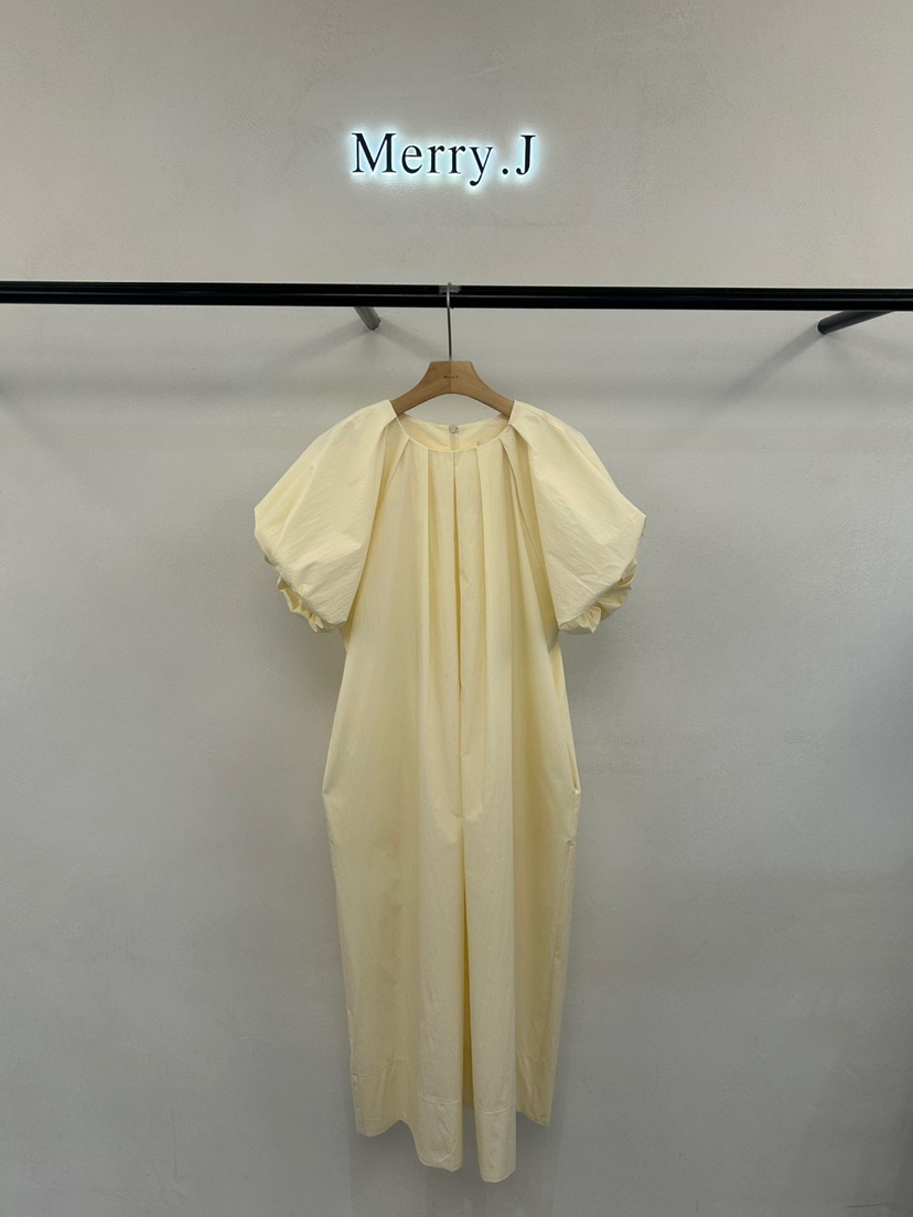 MERRY-J韓國代購女士新品熱賣25春夏人氣職業推薦休閑連衣裙MERRY-J連衣裙圖色1