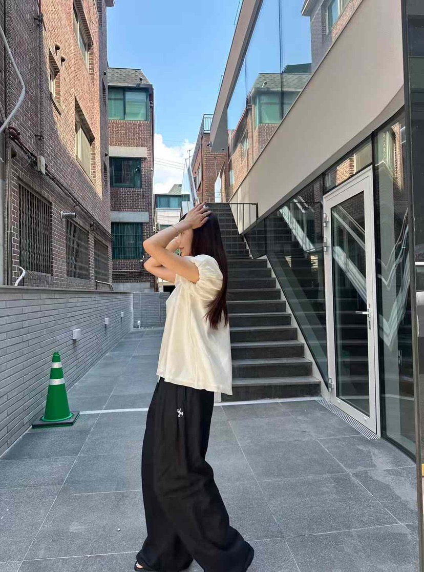 WATERMELON東大門直郵女裝新款時尚25春夏休閑真品職業休閑褲WATERMELON休閑褲