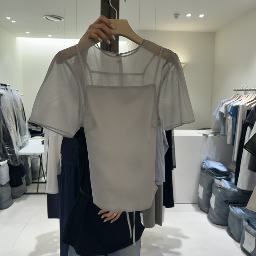 AVECNOUS東大門代購女裝新款休閑職業人氣25春夏套裝兩件套AVECNOUS套裝圖色2