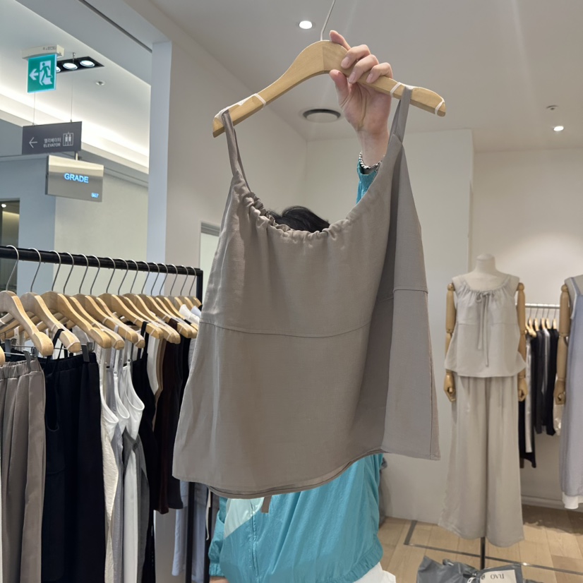 OVU東大門實拍女裝新款推薦25春夏真品職業時尚休閑吊帶背心OVU吊帶/背心圖色3