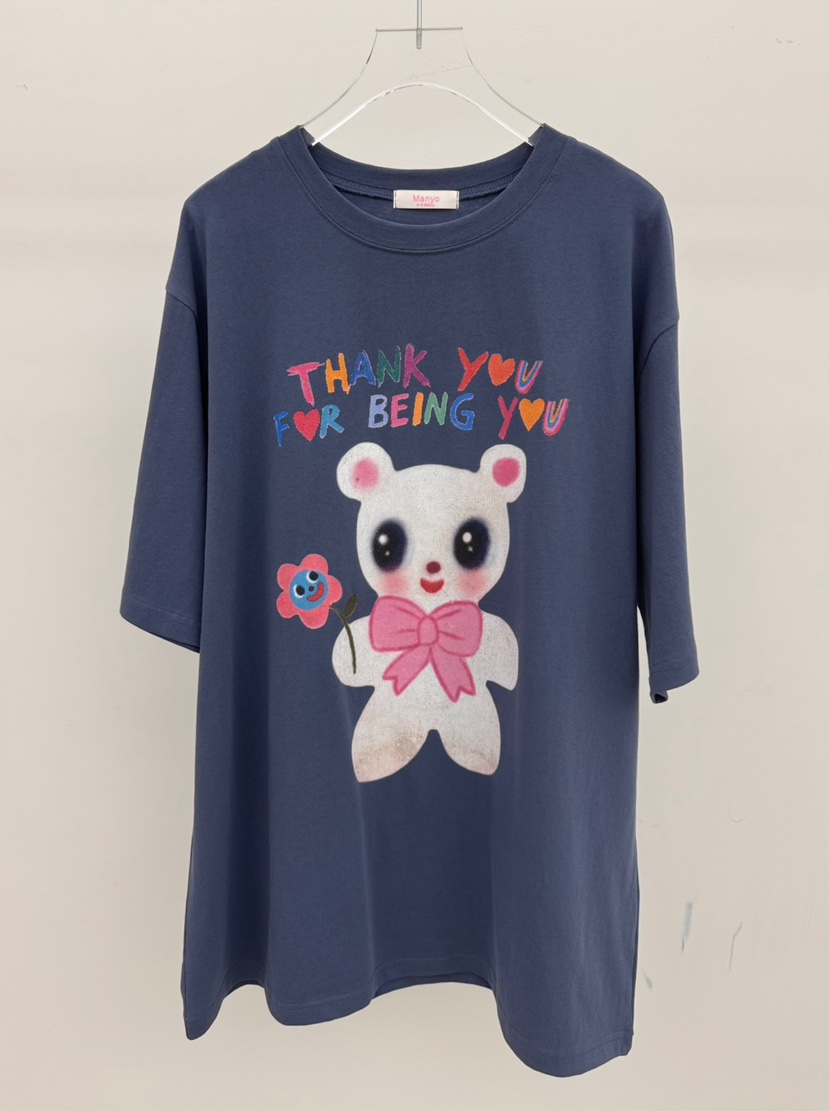 MA NYO韓國直郵女裝新品職業休閑25春夏推薦熱賣時尚真品T恤MA NYOT恤圖色3