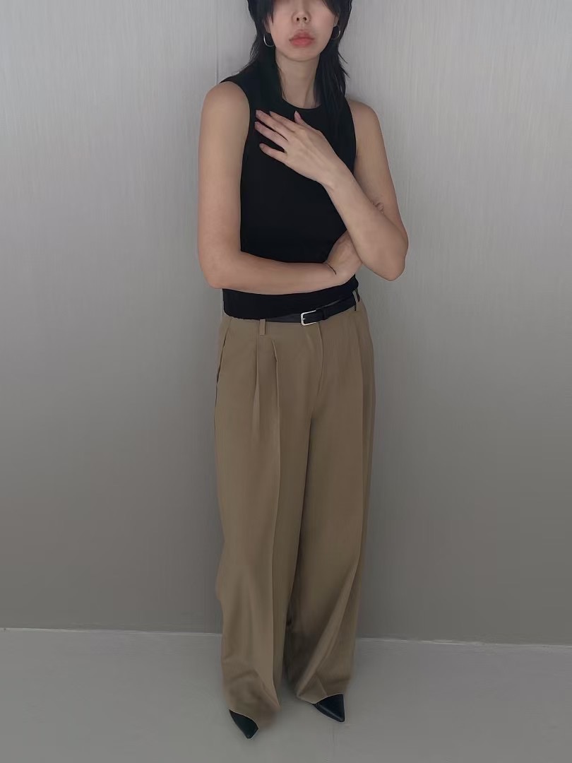 IACOCCA東大門直郵女裝新款人氣推薦職業25春夏休閑正裝褲西褲MARCEL___正裝褲/西褲