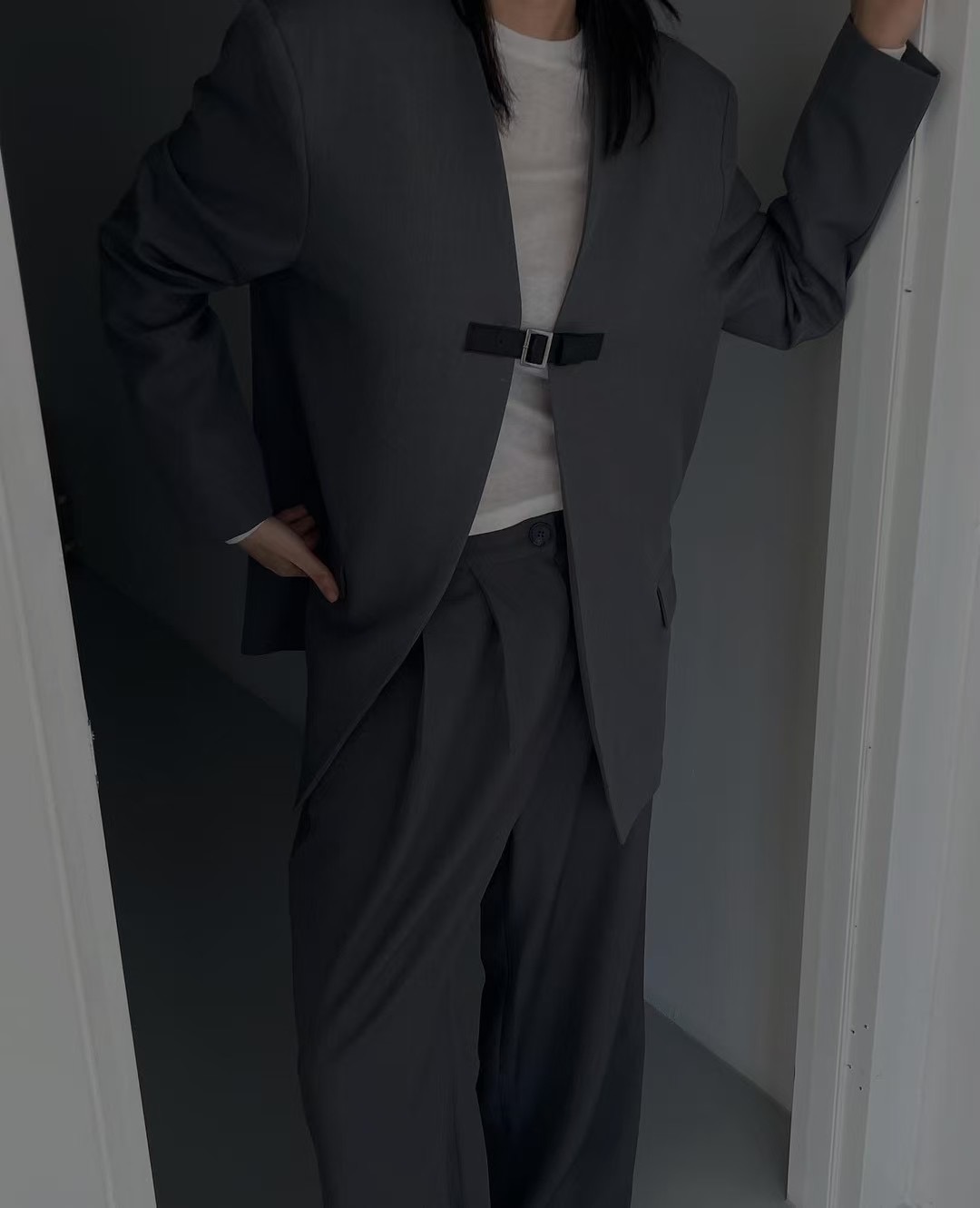 IACOCCA韓國直郵女士新款25春夏人氣職業熱賣推薦休閑時尚夾克MARCEL___夾克