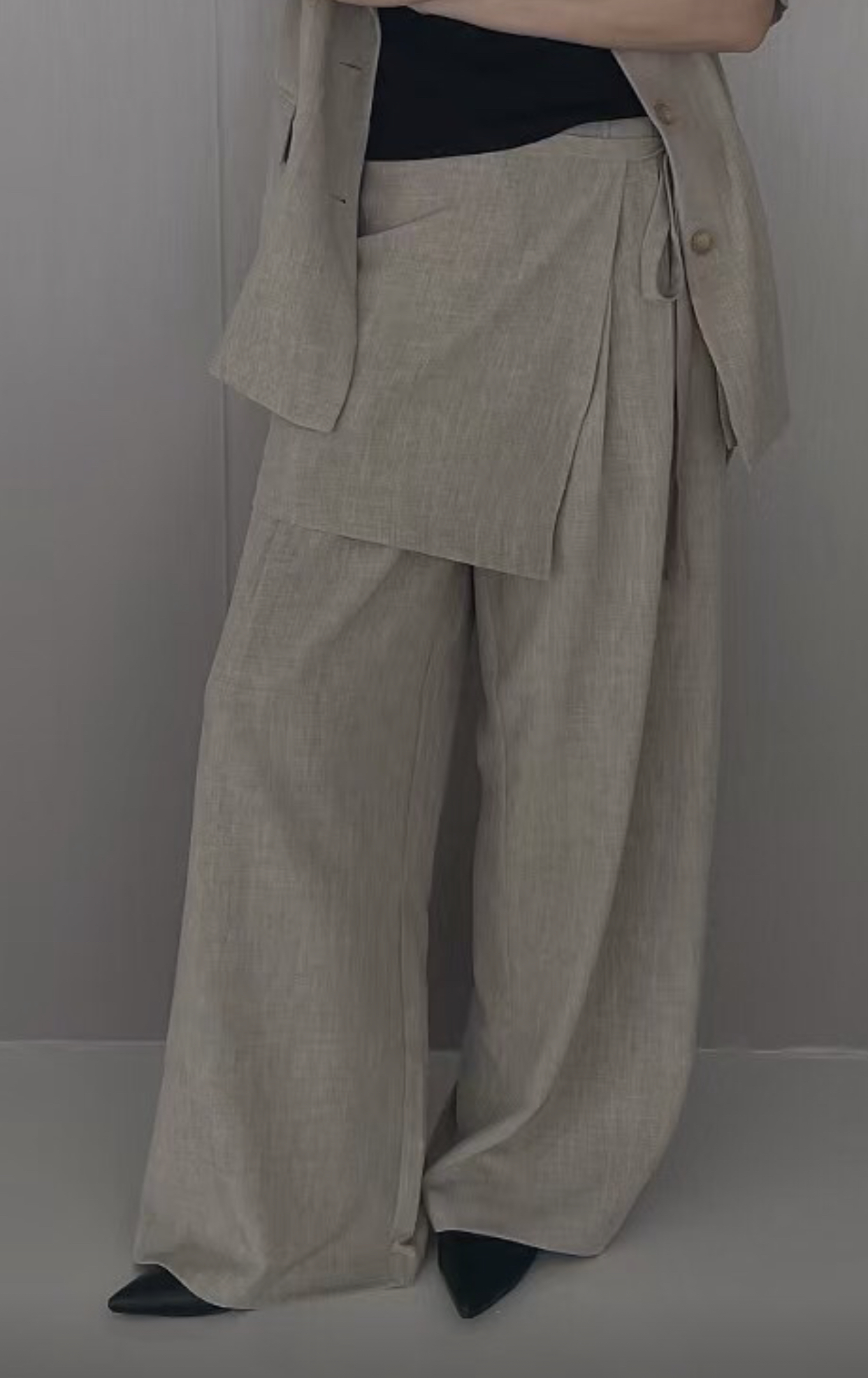 IACOCCA東大門實拍女士新品真品時尚人氣職業25春夏熱賣裙褲MARCEL___裙褲