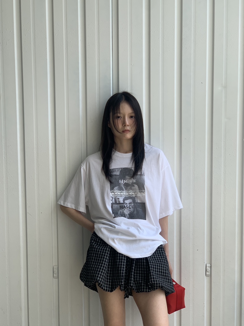 LOGARDEN韓國代購女裝新品熱賣真品25春夏推薦休閑職業時尚T恤LO GARDENT恤