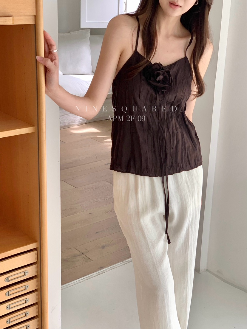 NINESQUARED東大門直郵女裝新款熱賣職業25春夏真品吊帶背心NINESQUARED吊帶/背心