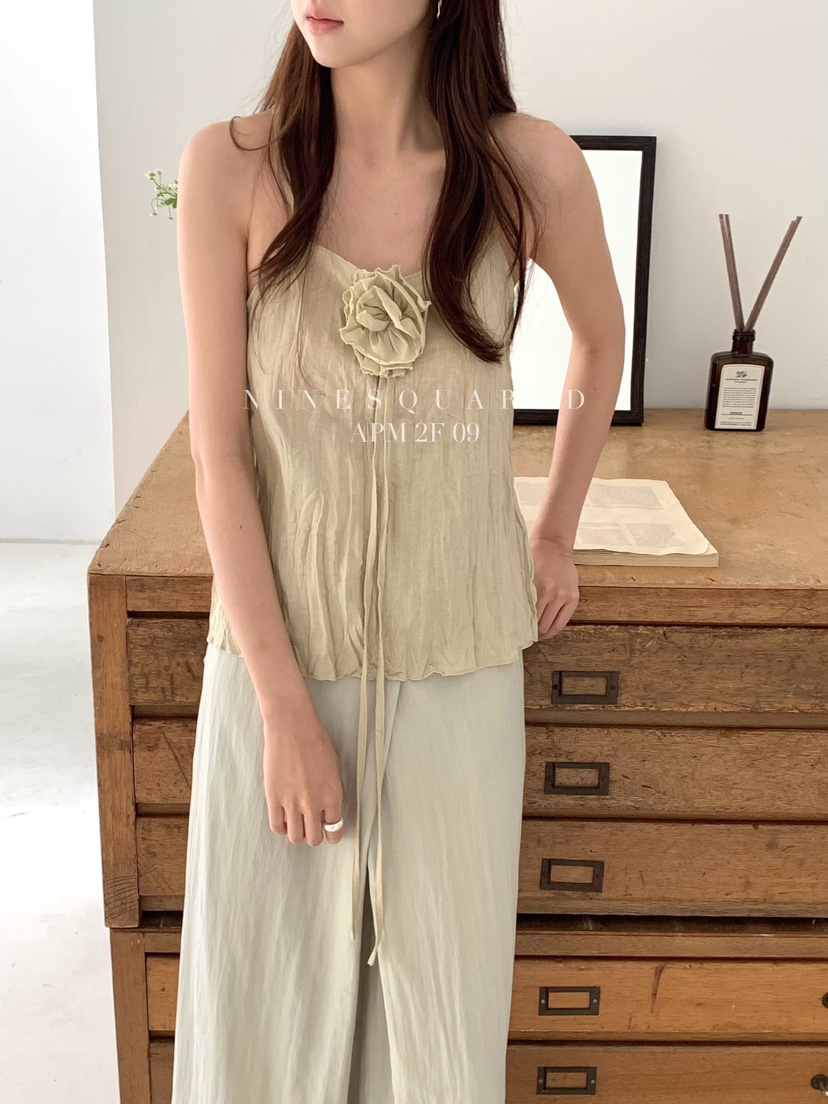 NINESQUARED東大門直郵女裝新款熱賣職業25春夏真品吊帶背心NINESQUARED吊帶/背心