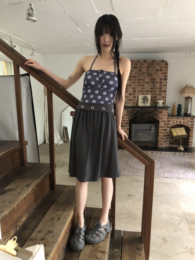 FLASH東大門代購女士新款推薦時尚職業休閑25春夏半身裙中短裙FLASH半身裙/中短裙
