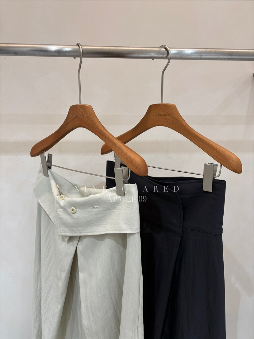 NINESQUARED韓國直郵女裝新品時尚人氣25春夏真品熱賣休閑長裙NINESQUARED長裙