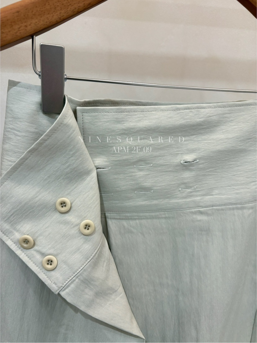 NINESQUARED韓國直郵女裝新品時尚人氣25春夏真品熱賣休閑長裙NINESQUARED長裙