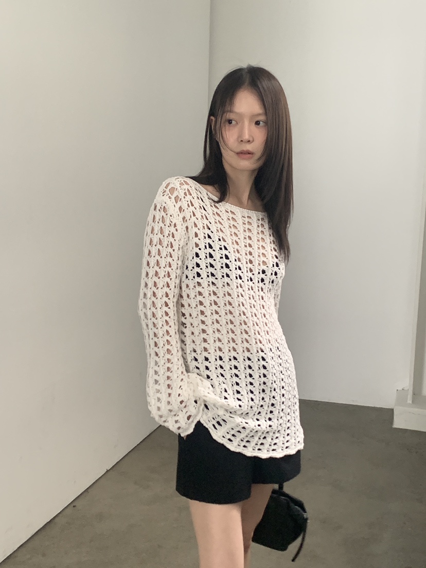 LOGARDEN韓國代購女裝新款時尚休閑真品人氣25春夏熱賣針織衫LO GARDEN針織衫
