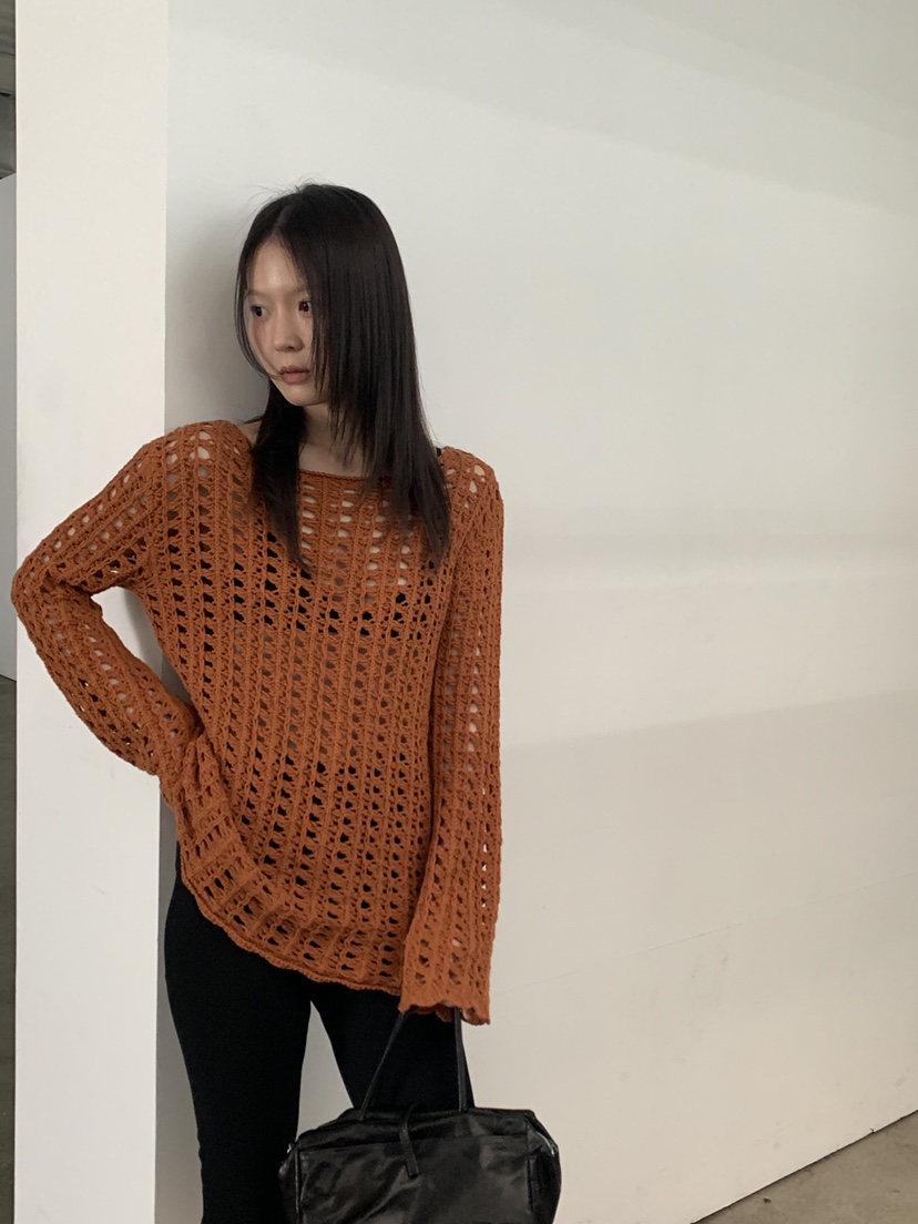 LOGARDEN韓國代購女裝新款時尚休閑真品人氣25春夏熱賣針織衫LO GARDEN針織衫
