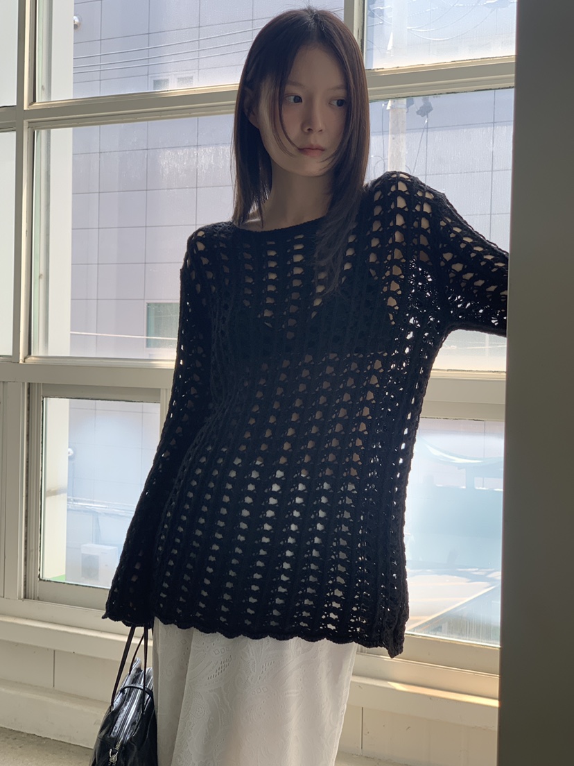 LOGARDEN韓國代購女裝新款時尚休閑真品人氣25春夏熱賣針織衫LO GARDEN針織衫