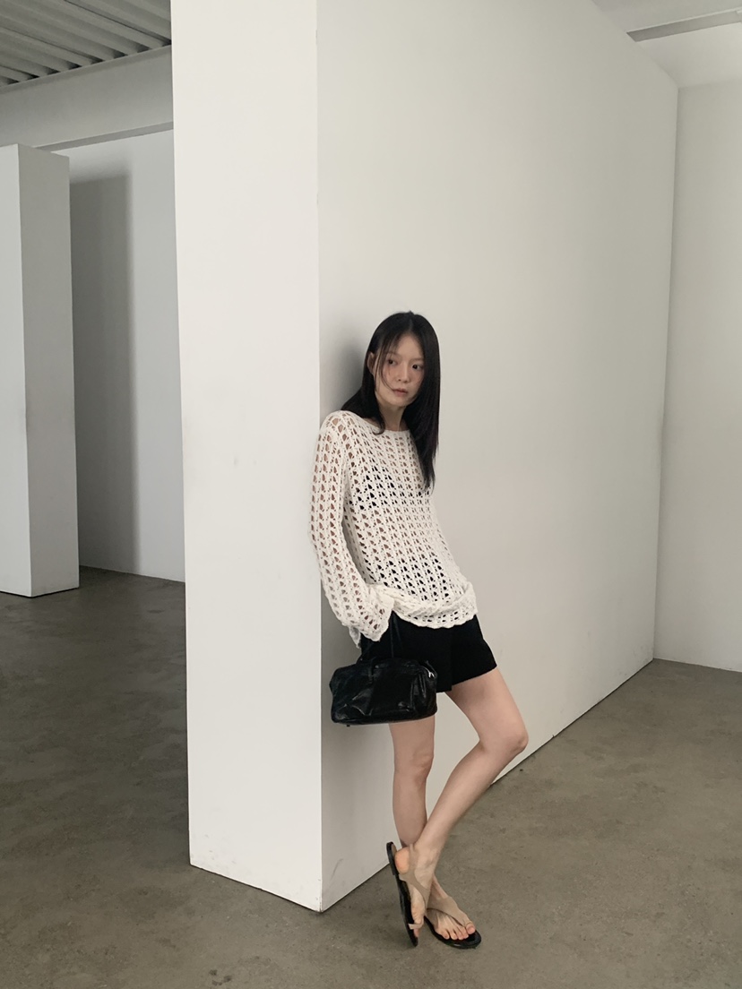 LOGARDEN韓國代購女裝新款時尚休閑真品人氣25春夏熱賣針織衫LO GARDEN針織衫