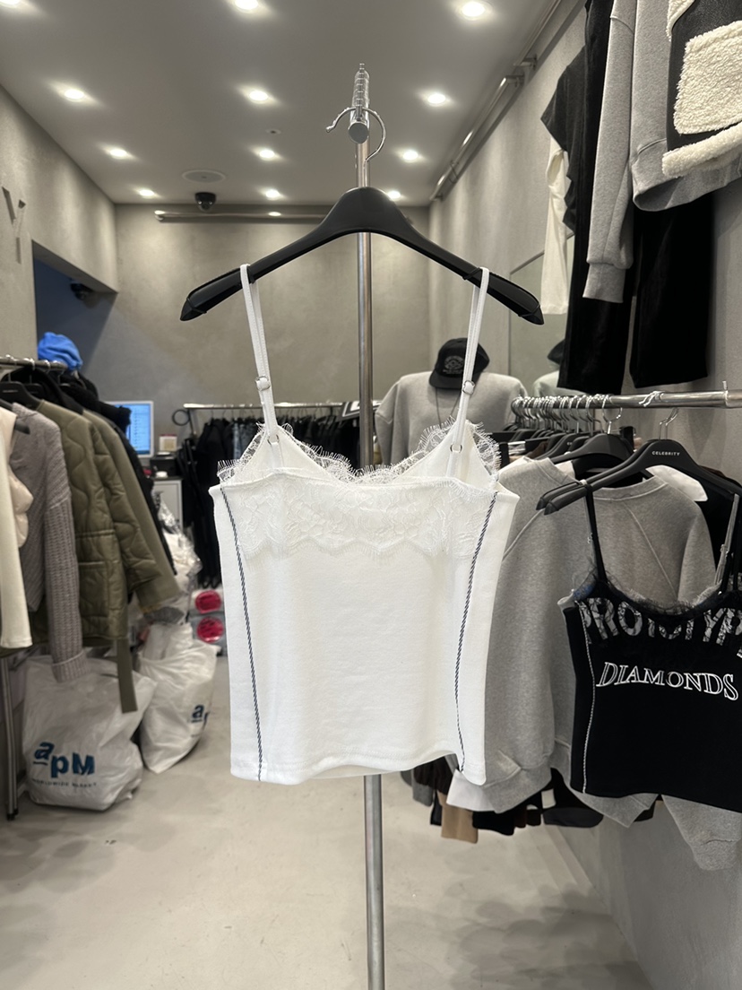 CELEBRITY-A韓國直郵女士新品25春夏熱賣時尚職業吊帶背心CELEBRITY-A吊帶/背心