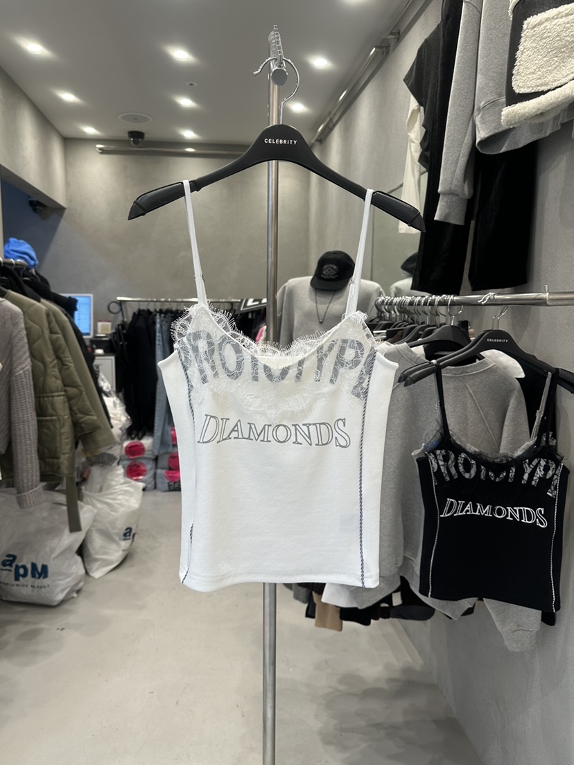 CELEBRITY-A韓國直郵女士新品25春夏熱賣時尚職業吊帶背心CELEBRITY-A吊帶/背心