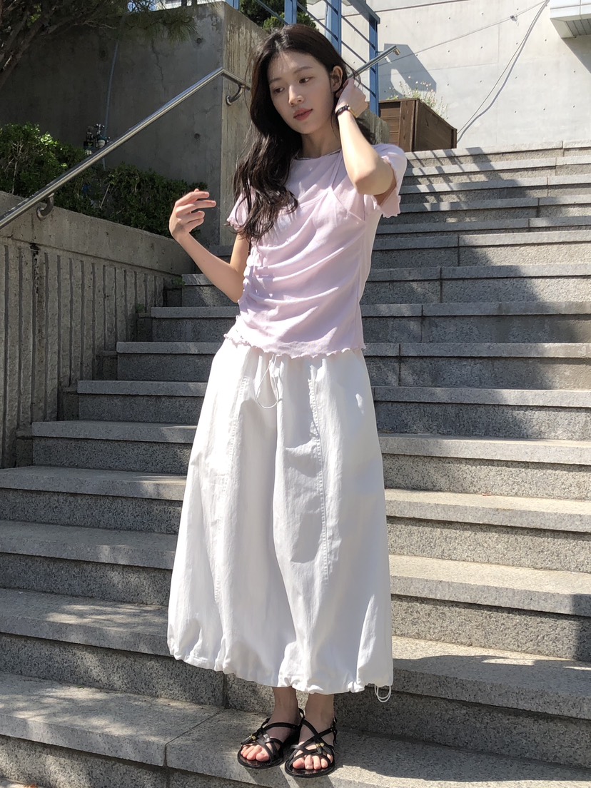 ERUME東大門代購女士新款真品25春夏時尚人氣休閑熱賣職業長裙ERUME長裙