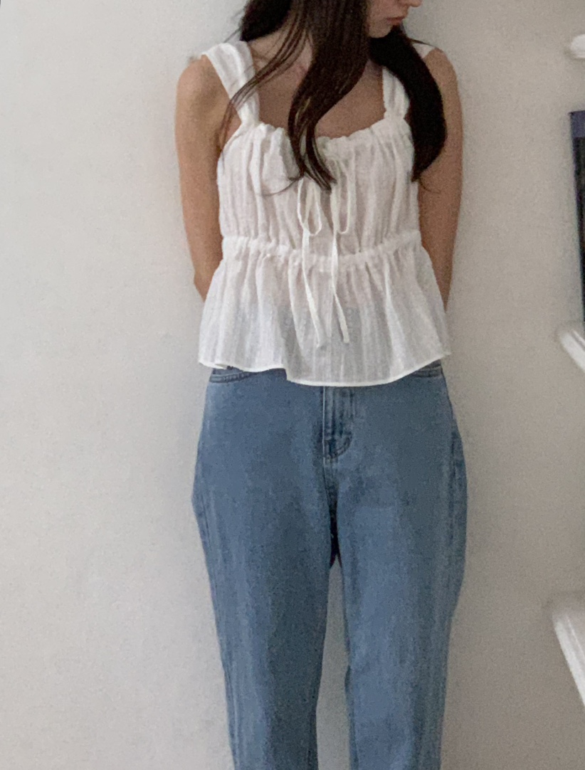 NOTICE韓國代購女裝新款休閑職業25春夏人氣真品熱賣吊帶背心NOTICE吊帶/背心