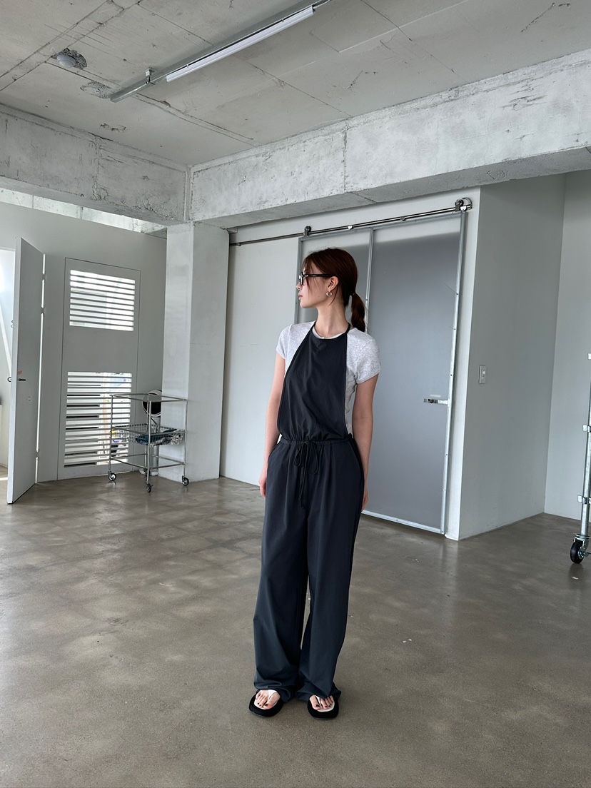UNBOUND韓國直郵女裝新品人氣25春夏熱賣時尚真品休閑背帶褲UNBOUND背帶褲