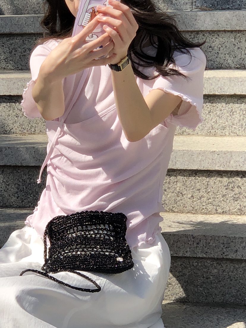 ERUME東大門實拍女士新款休閑時尚真品25春夏人氣職業推薦T恤ERUMET恤