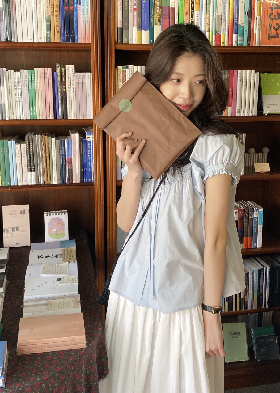 ERUME韓國直郵女士新品休閑推薦人氣時尚職業熱賣襯衫蕾絲衫ERUME襯衫/蕾絲衫